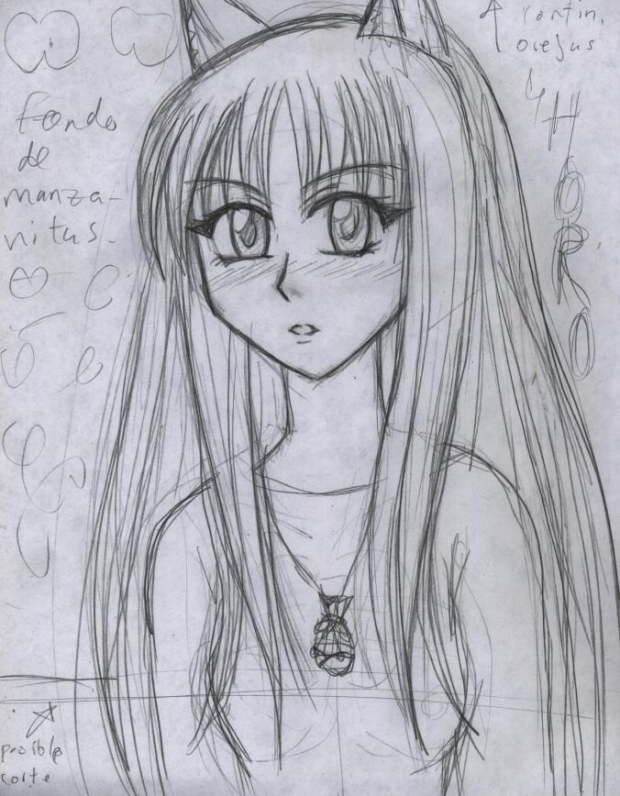 Horo apples sketch