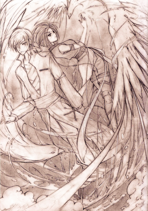 collab sketch with Yuuike