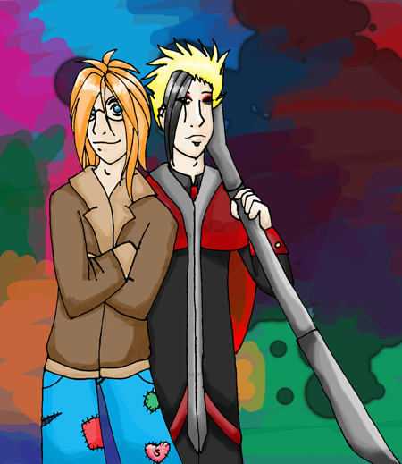 Apple And Sebastion - Posey Pose