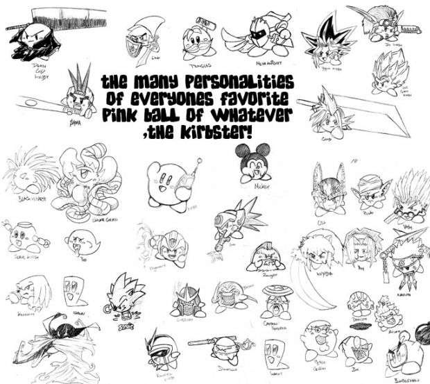 The Many Faces Of Kirby