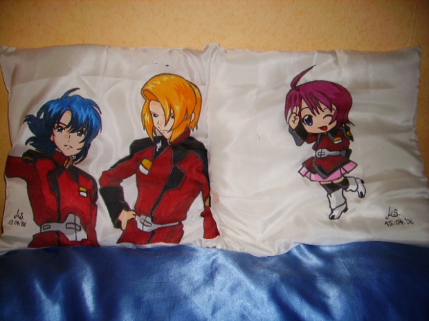 My Gundam Seed Pillows ^-^