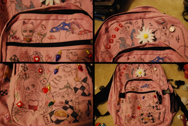 Alice in Wonderland Backpack