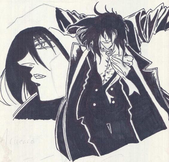 My First Arucard/alucard Drawing