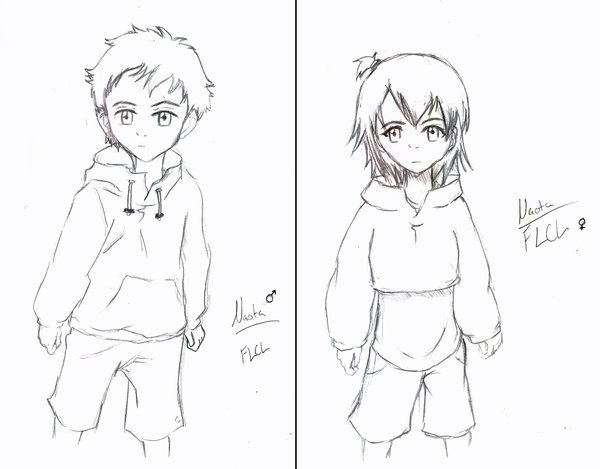 :FLCL: My opposite gender