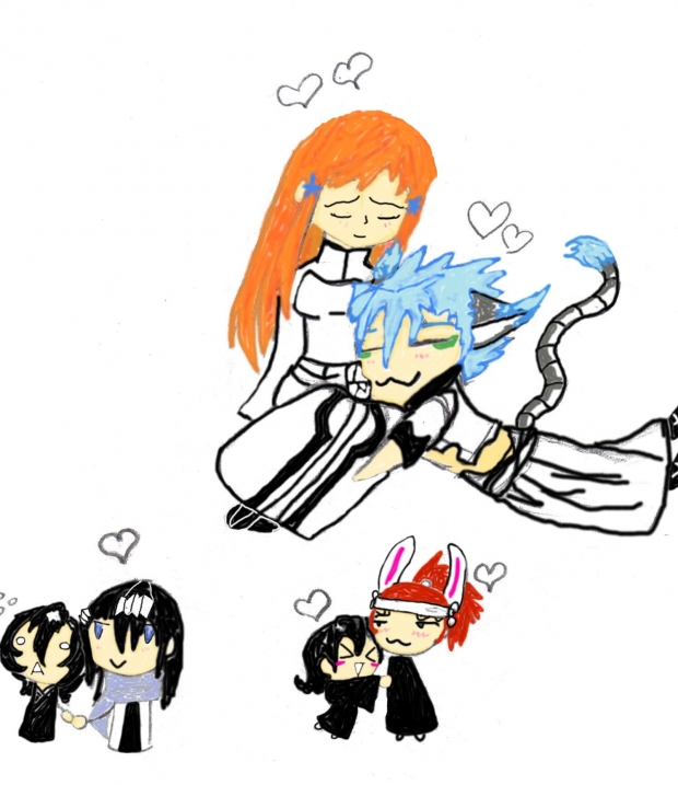 Doodles of Couples (Colored)