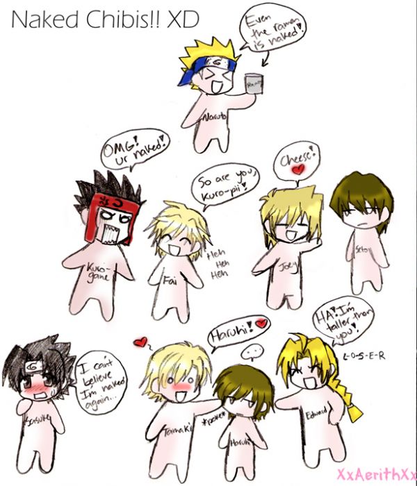 Naked Chibis!!!! W00t!