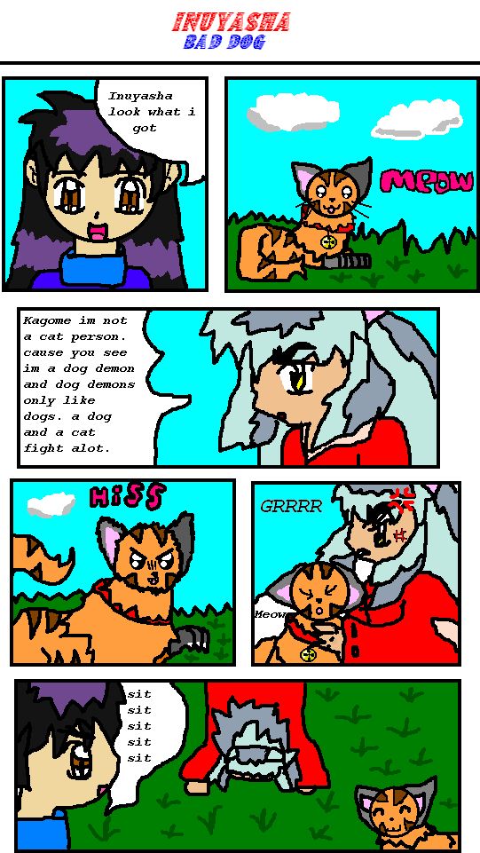 Inuyasha Comic Bad Dog