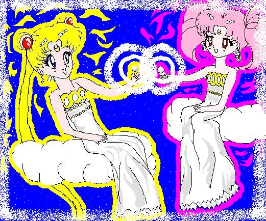 Queen Serenity & Mini Moon