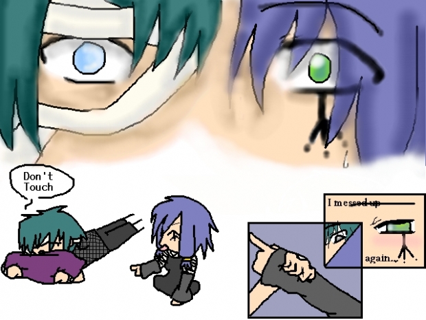 Kotone And Bullet Doodles