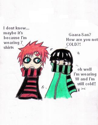 Why Gaara's Never Cold...