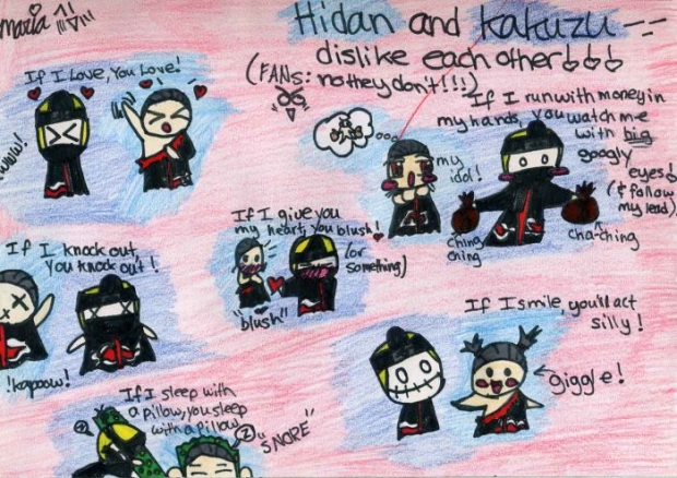 Hidan And Kakuzu Chibis