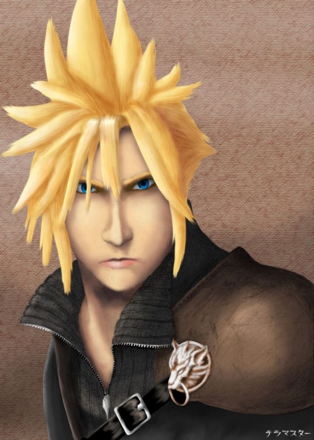 Cloud Strife Colored
