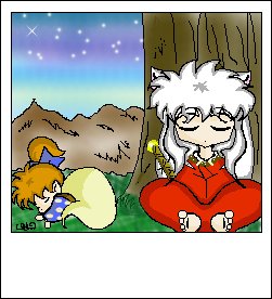 Sleepy Inuyasha & Shippou
