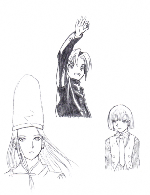 Hikaru No Go Sketches