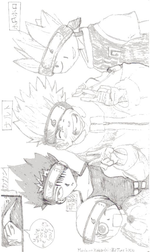 Mocking Kakashi