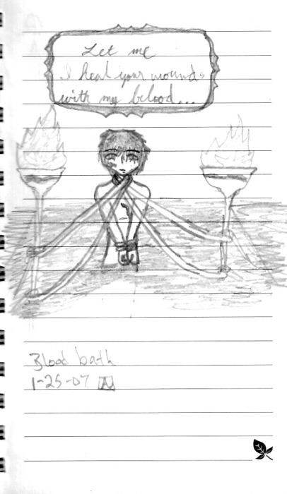 School Scribbles:  Blood Bath