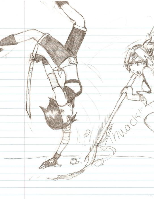 Mizuki And Sazaki Training