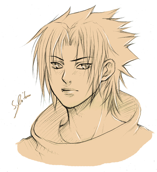 How to draw Sasuke - Youtube