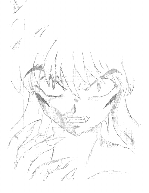 Demon Inuyasha Sketch