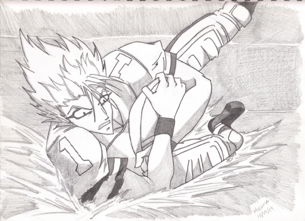 Touchdown Hiruma!