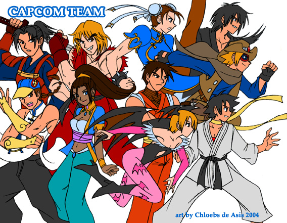 Capcom Team Cosplay Group