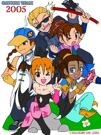 Capcom Team (Cosplay Art)