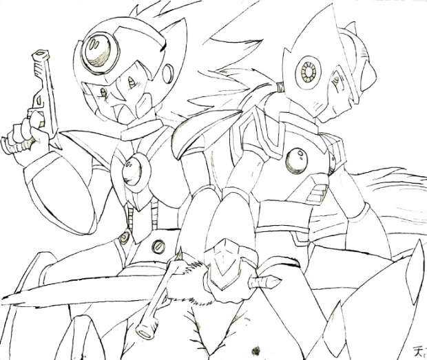 Heh Heh...axl And Zero