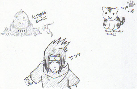 Anime Doodles! Lol