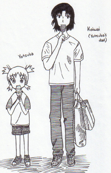Yotsubato And Her Dad