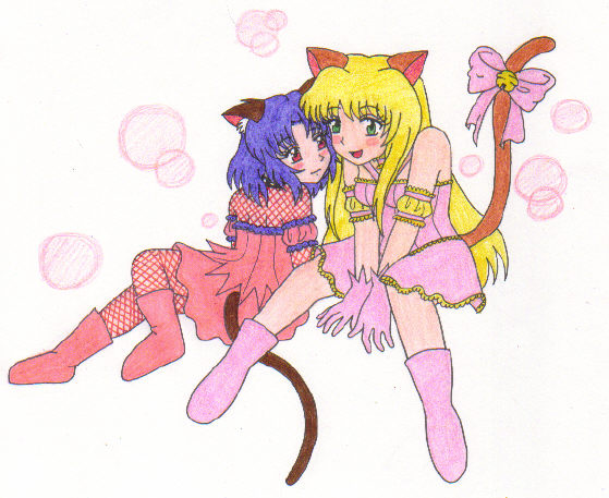 Mew Sakura And Mew Pinklemon
