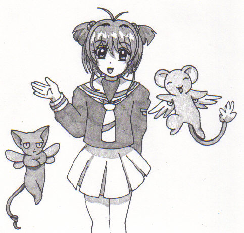 Sakura, Kero, And Suppi ^-^