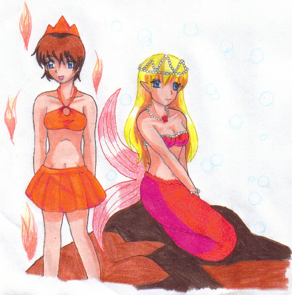 Princess Fire And Water