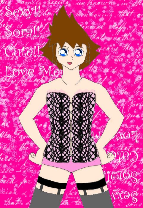 Sora Likes Girls' Underwear!