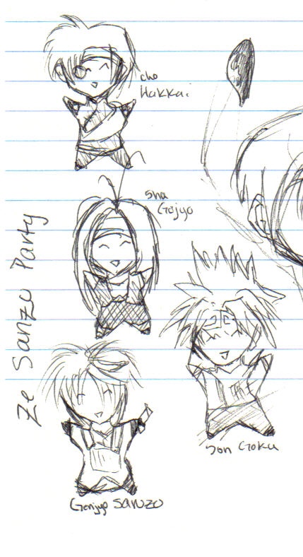 Freakish Little Sanzo Party....