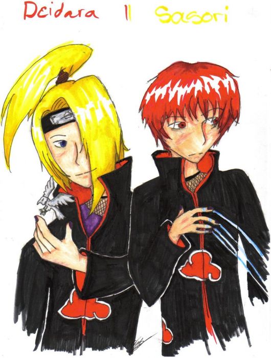 Old Memories [deidara And Sasori]