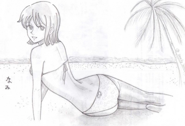 Nami's Relaxing Moment
