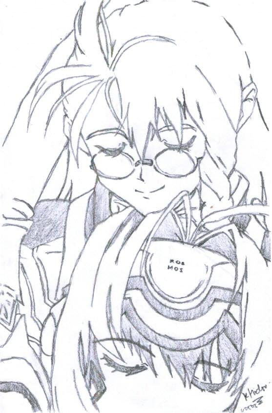 Xenosaga Shion And Kos-mos P-art