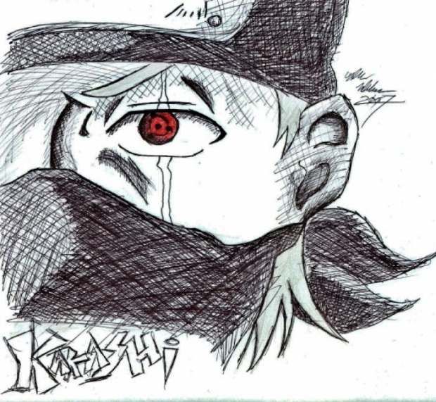 Kakashi Black/white