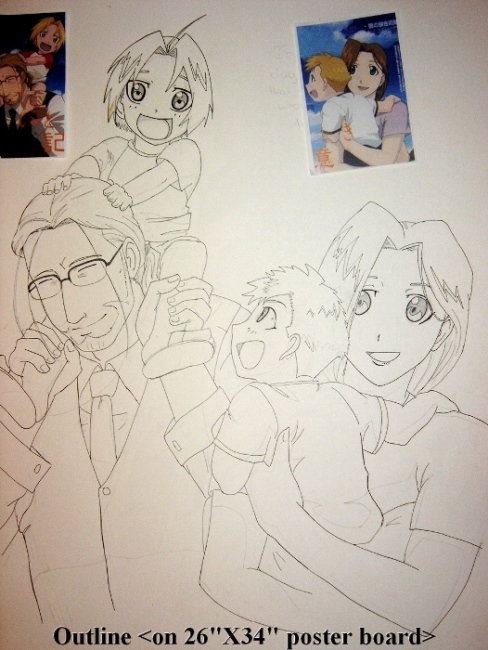 Elric Family - Uncolored