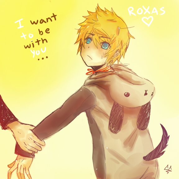 Roxas wants to be with...