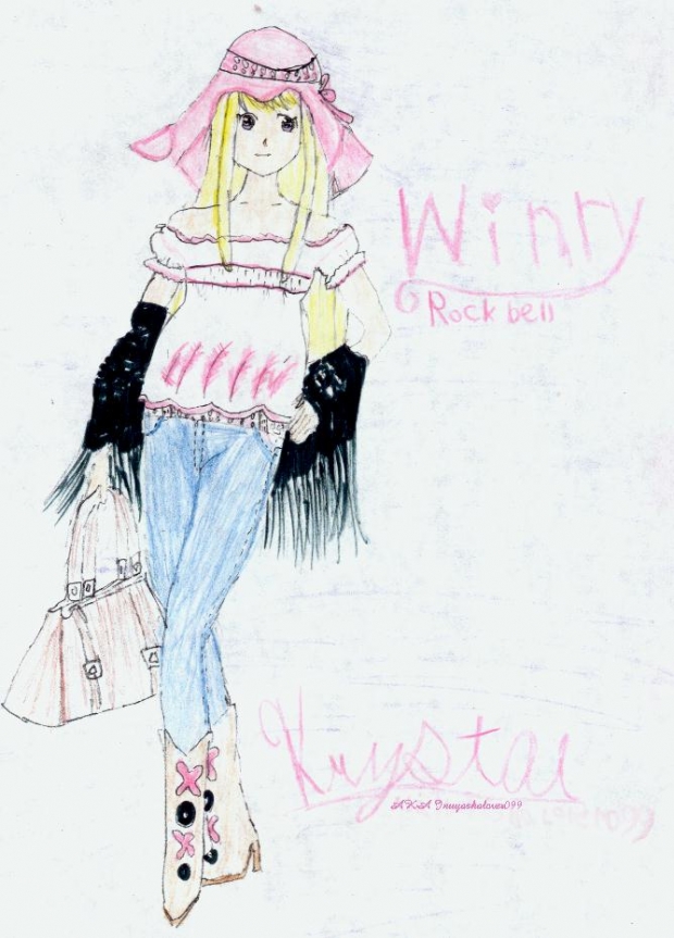 Fab Fashion Winry(color Pencil)