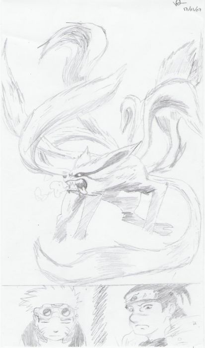 Xnine Tail Foxx And Naruto Iruka