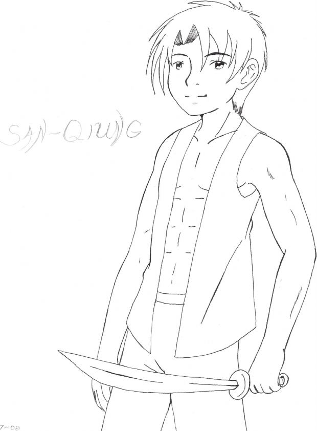 San-Qiung Se~cool pose