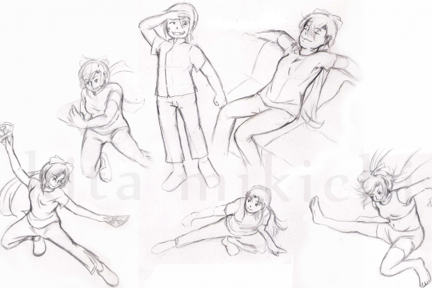 Eternal Rain -- But Mostly Kita -- Sketch Dump