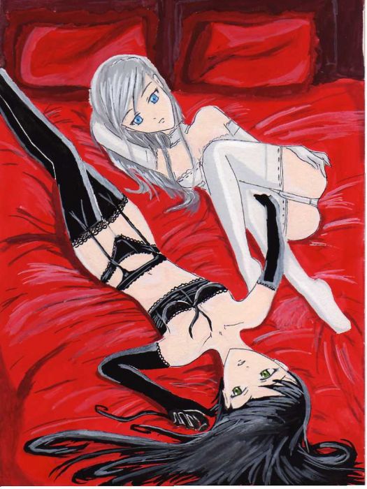 Miss Dark And Miss Light