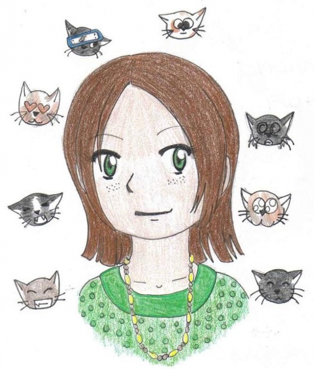 Shannon And The Eight Kitties