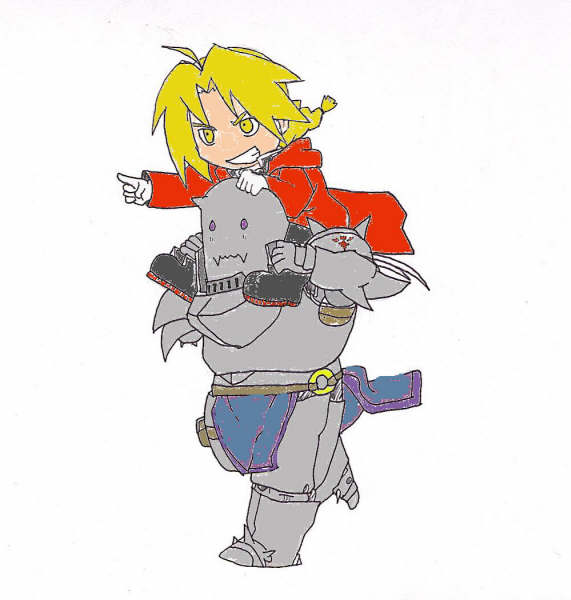 Chibi Ed And Al