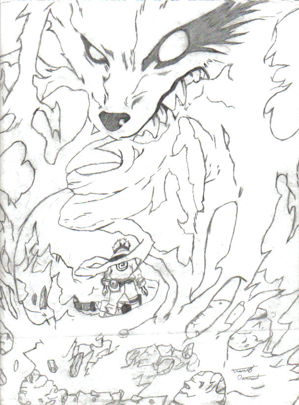 Naruto's First Transformation