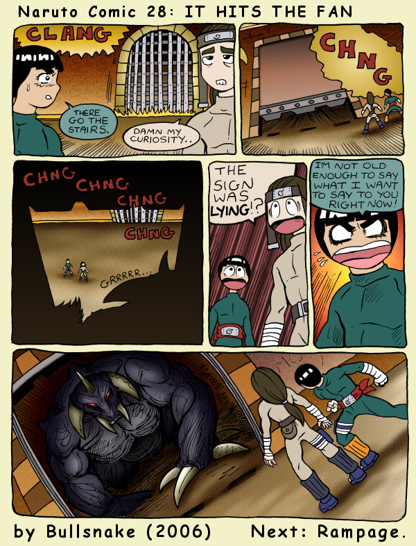 Naruto Comic 28: It Hits The Fan