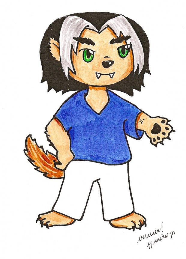 Chibi Haru: Werewolf